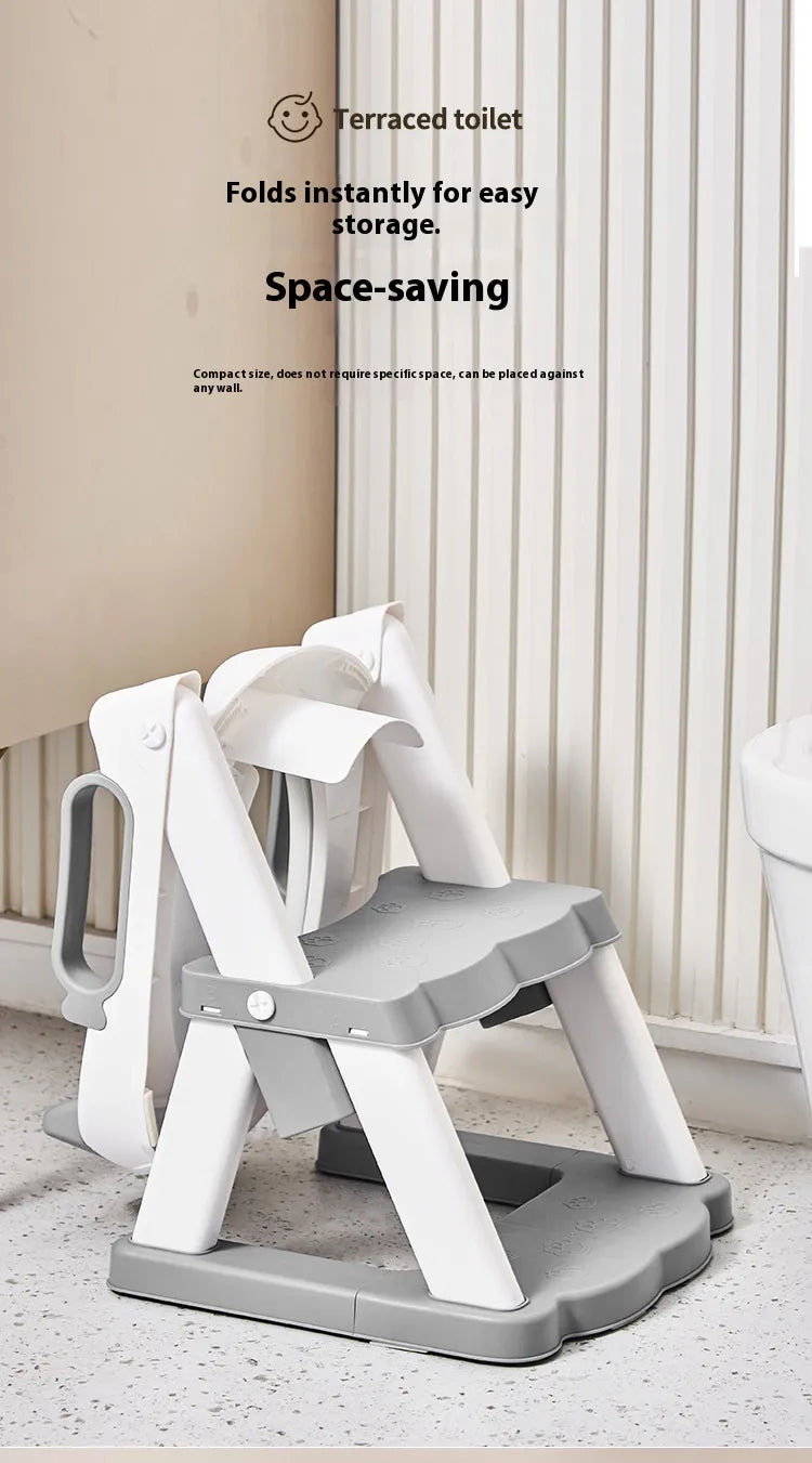 Children’s Ladder Toilet Training Seat with Step Stool
