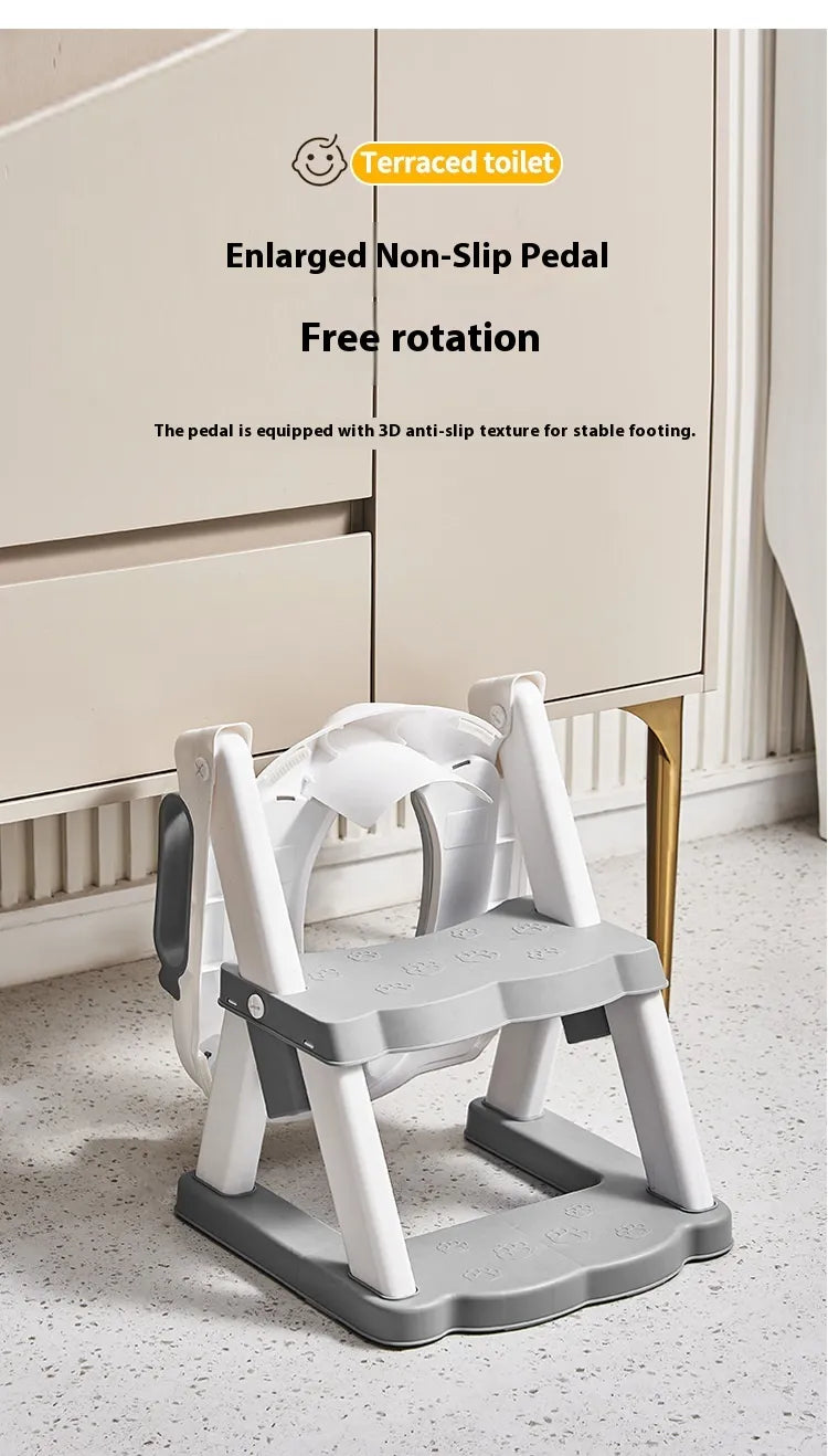 Children’s Ladder Toilet Training Seat with Step Stool