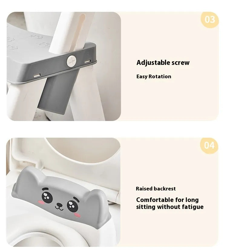 Children’s Ladder Toilet Training Seat with Step Stool