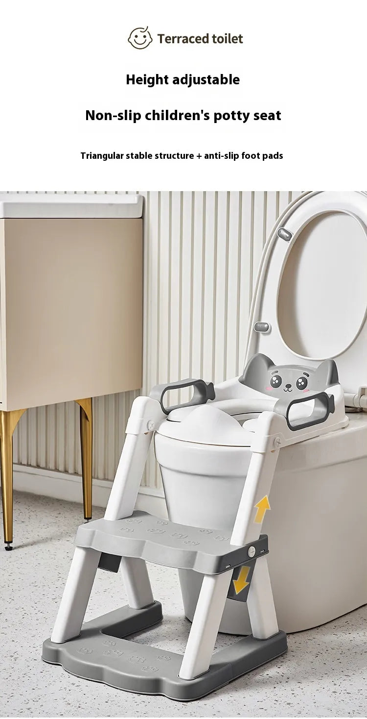 Children’s Ladder Toilet Training Seat with Step Stool