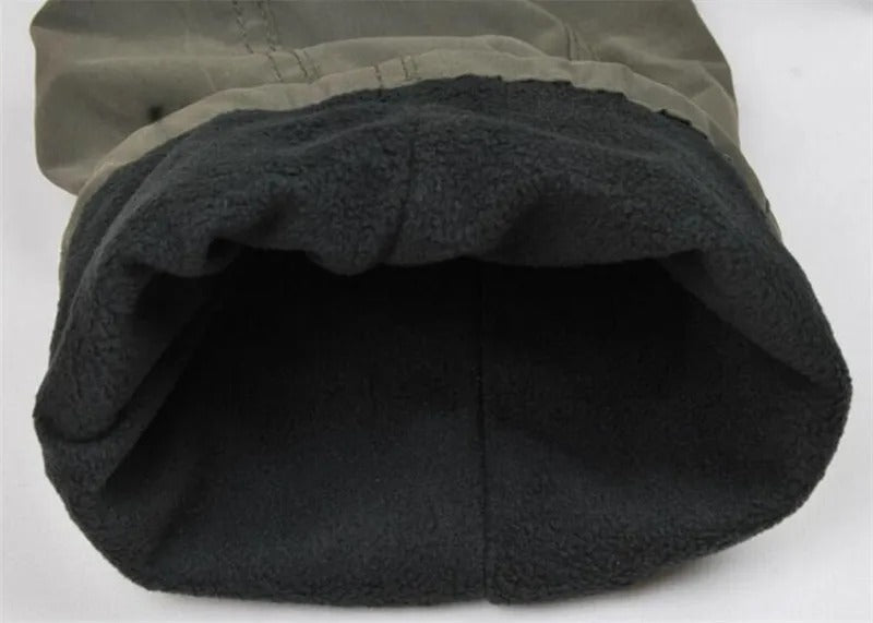 Men’s Winter Fleece-Lined Cargo Pants