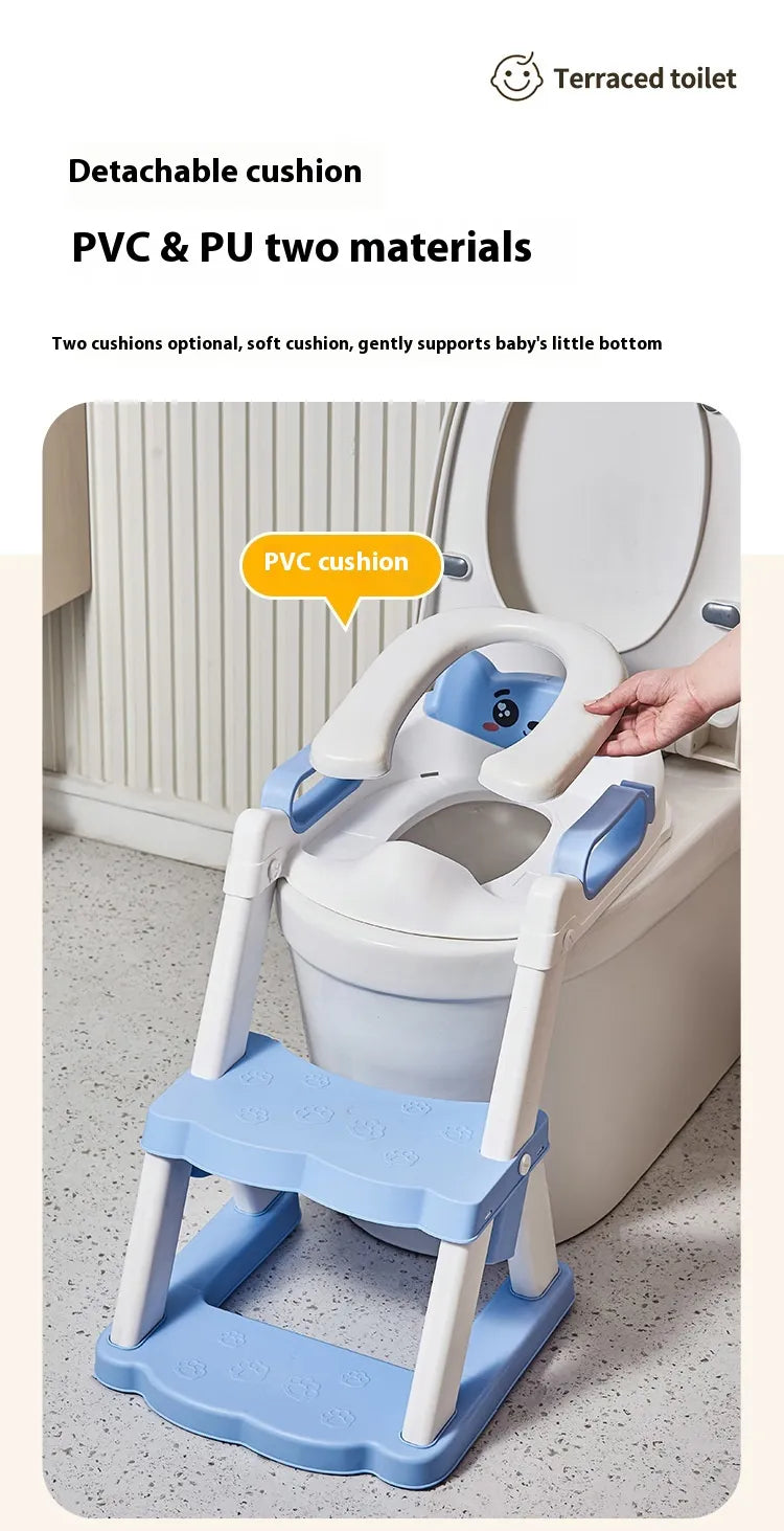 Children’s Ladder Toilet Training Seat with Step Stool