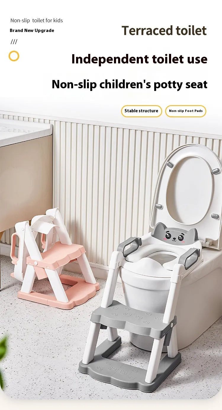 Children’s Ladder Toilet Training Seat with Step Stool