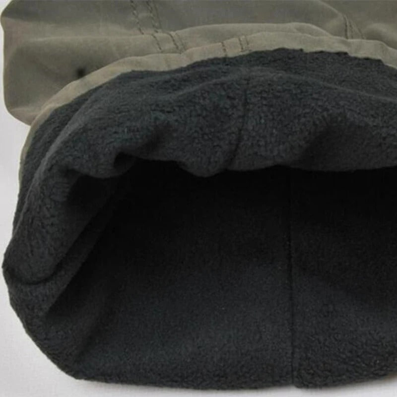 Men’s Winter Fleece-Lined Cargo Pants