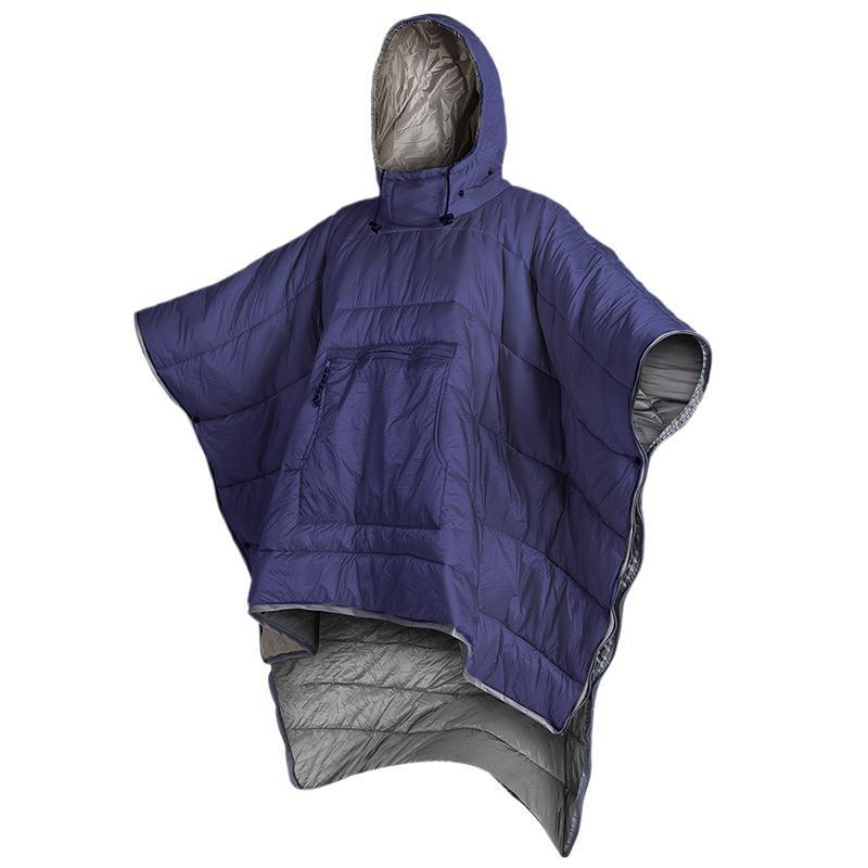 Outdoor Down Poncho Blanket