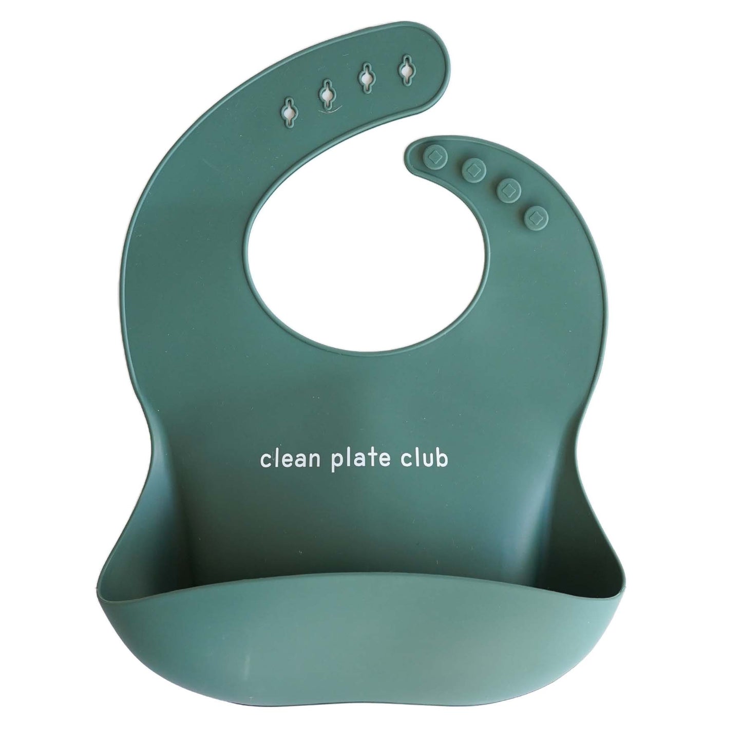 Silicone Baby Bib | Clean Plate Club