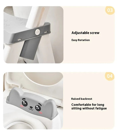 Children’s Ladder Toilet Training Seat with Step Stool