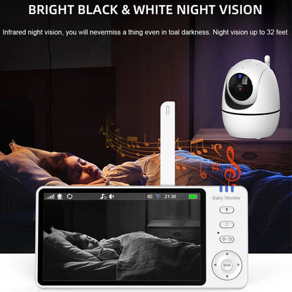 Baby Monitor with Pan-Tilt Camera