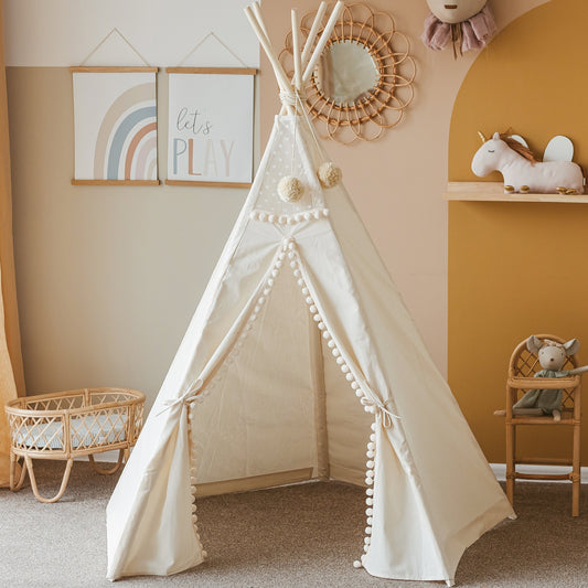 Original Play Tent with Pompoms