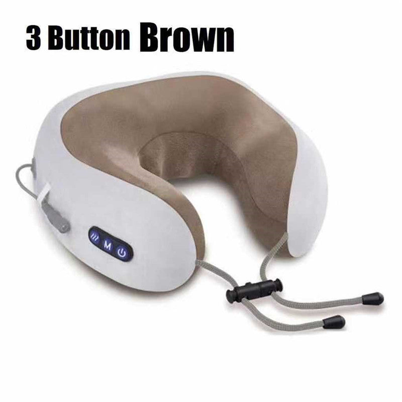 U-Shaped Neck Massage Pillow