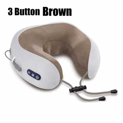 U-Shaped Neck Massage Pillow