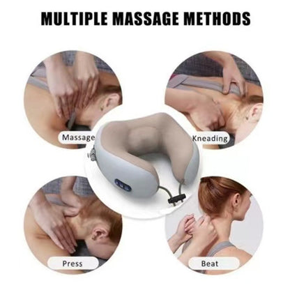 U-Shaped Neck Massage Pillow