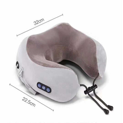 U-Shaped Neck Massage Pillow