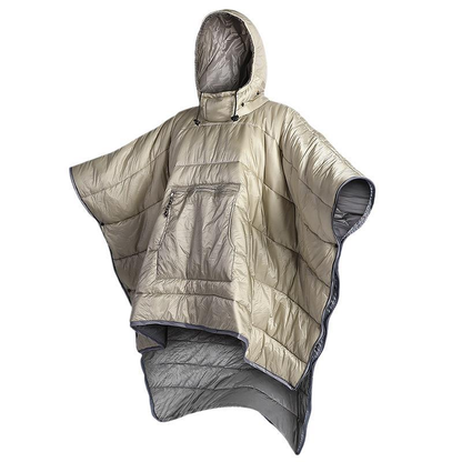 Outdoor Down Poncho Blanket