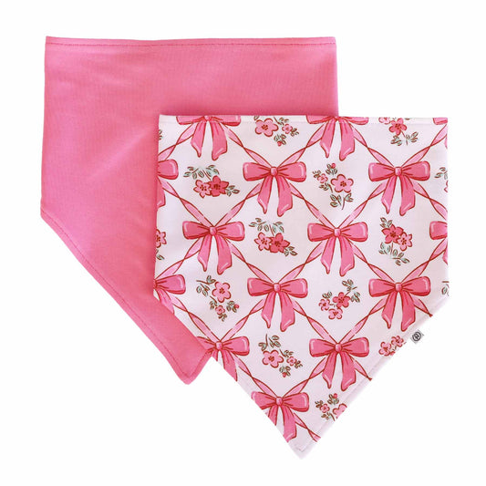 Bow Besties Bandana Bib Set