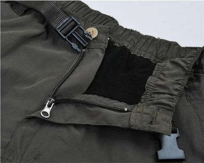 Men’s Winter Fleece-Lined Cargo Pants
