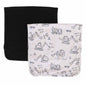 Doodle Dozers 2-Piece Burp Cloth Set