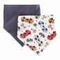 Signature Soft Bandana Bib Set