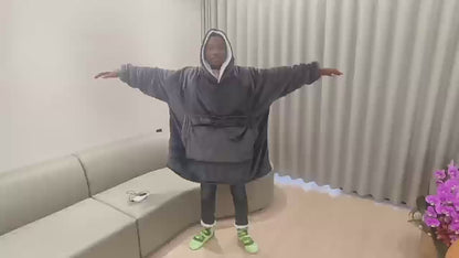 Heated Oversized Hoodie Blanket