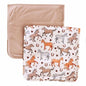 P's Ponies 2pc Burp Cloth Set