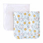 Fituraa Burp Cloth Set – Silly Goose 2-Pack with Whimsical Goose Print